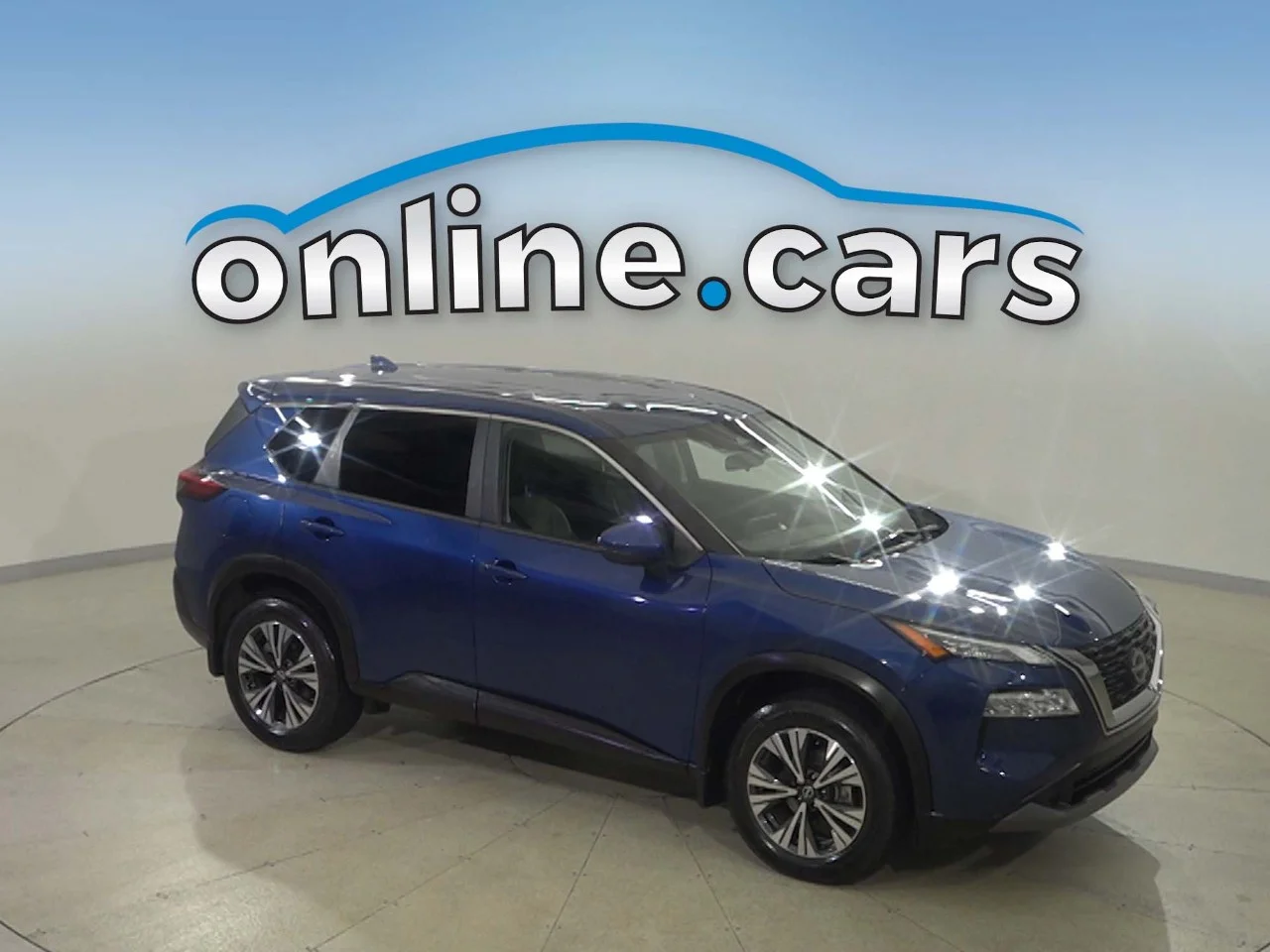 Used 2023 Blue Nissan SV image 26