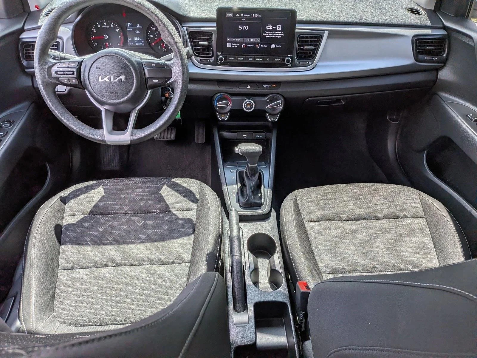 Used 2023 Silky Silver Kia LX image 16
