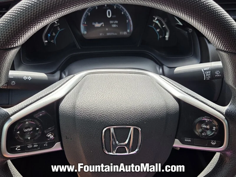 Used 2019 Aegean Blue Metallic Honda LX CVT image 19