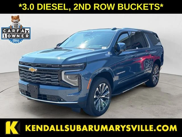 Used 2026 Lakeshore Blue Chevrolet High Country image 1