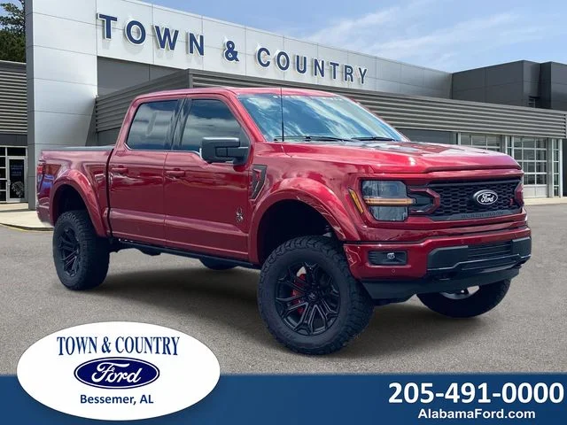 New 2026 Ruby Red Metallic Tinted Clearcoat Ford Black Widow image 1