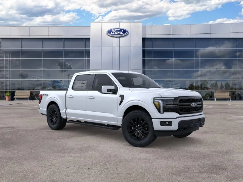 New 2026 Star White Metallic Tri-Coat Ford Lariat image 32