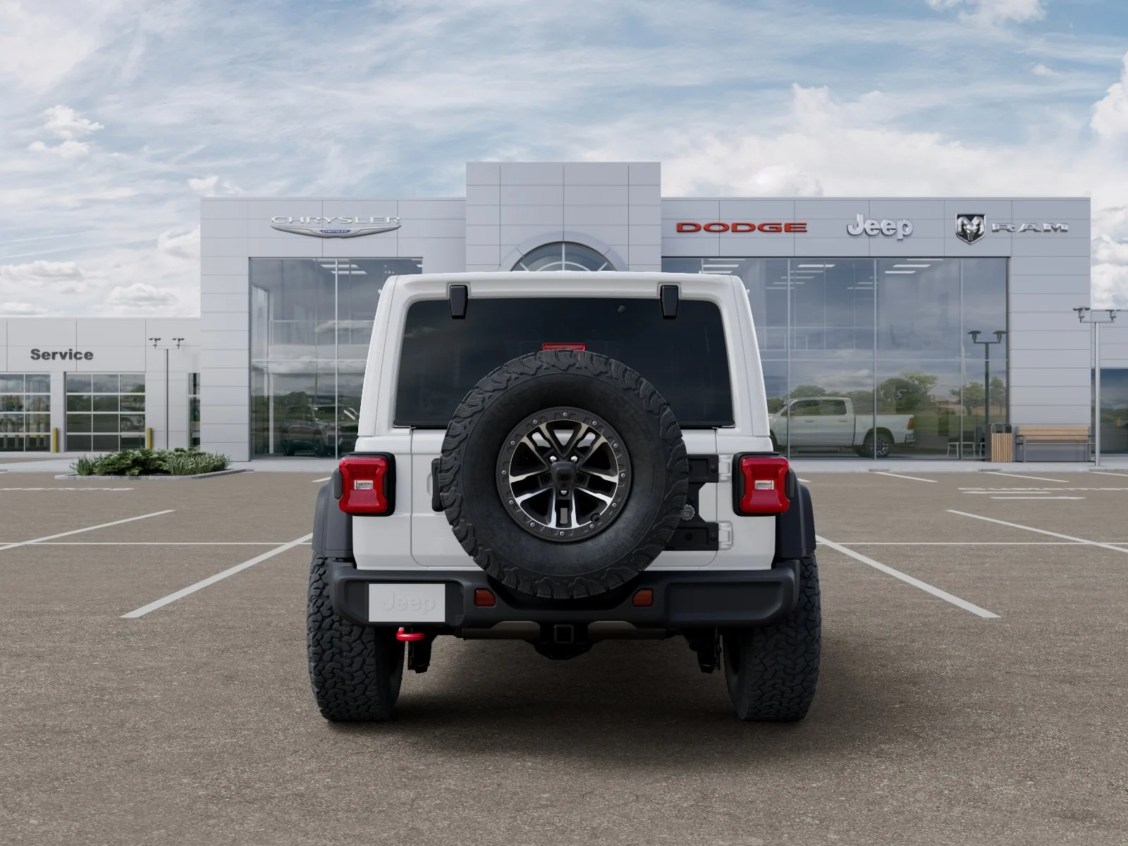 New 2026 Bright White Clearcoat Jeep Rubicon image 34