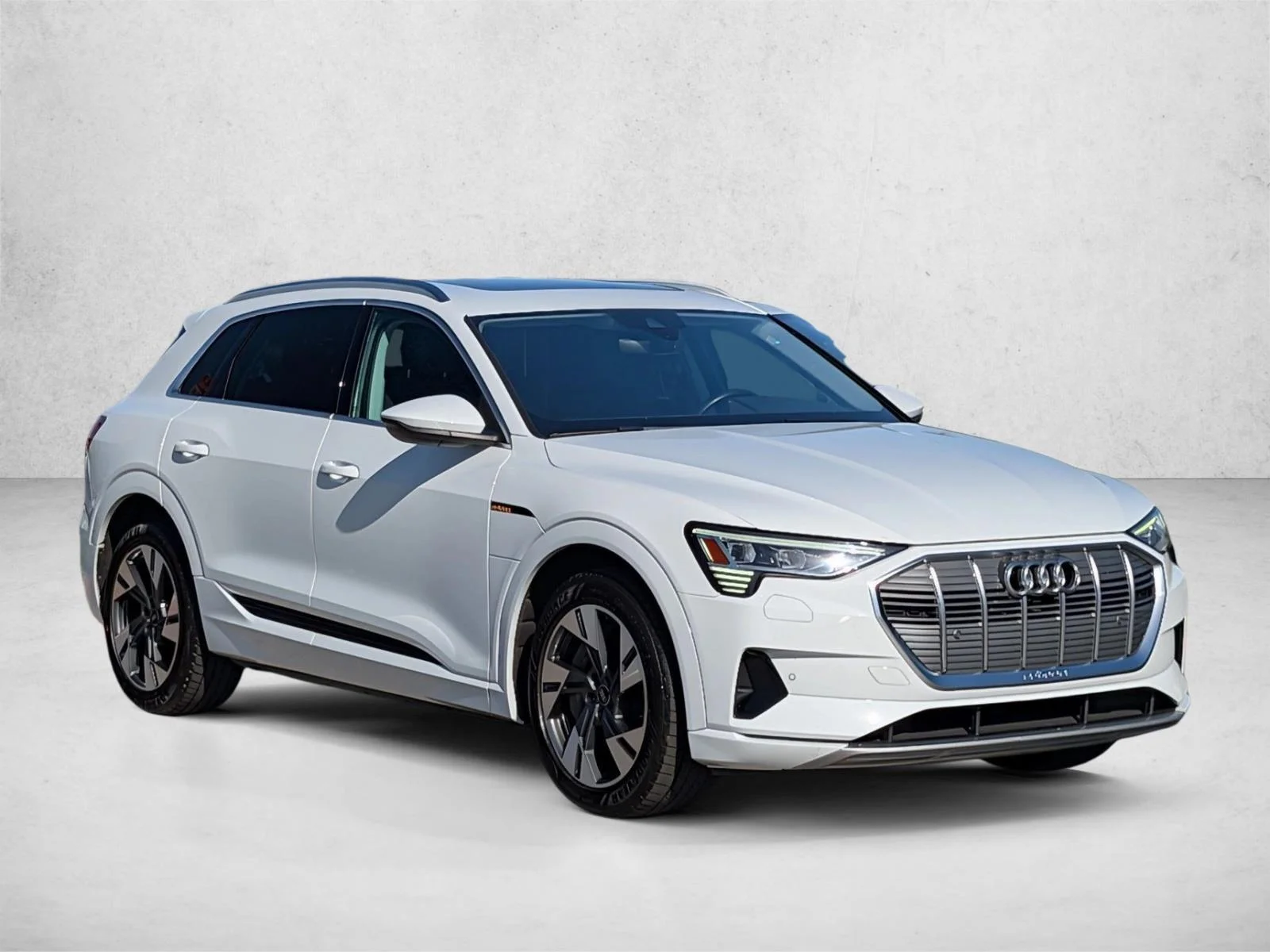 Used 2023 Glacier White Metallic Audi Premium image 3