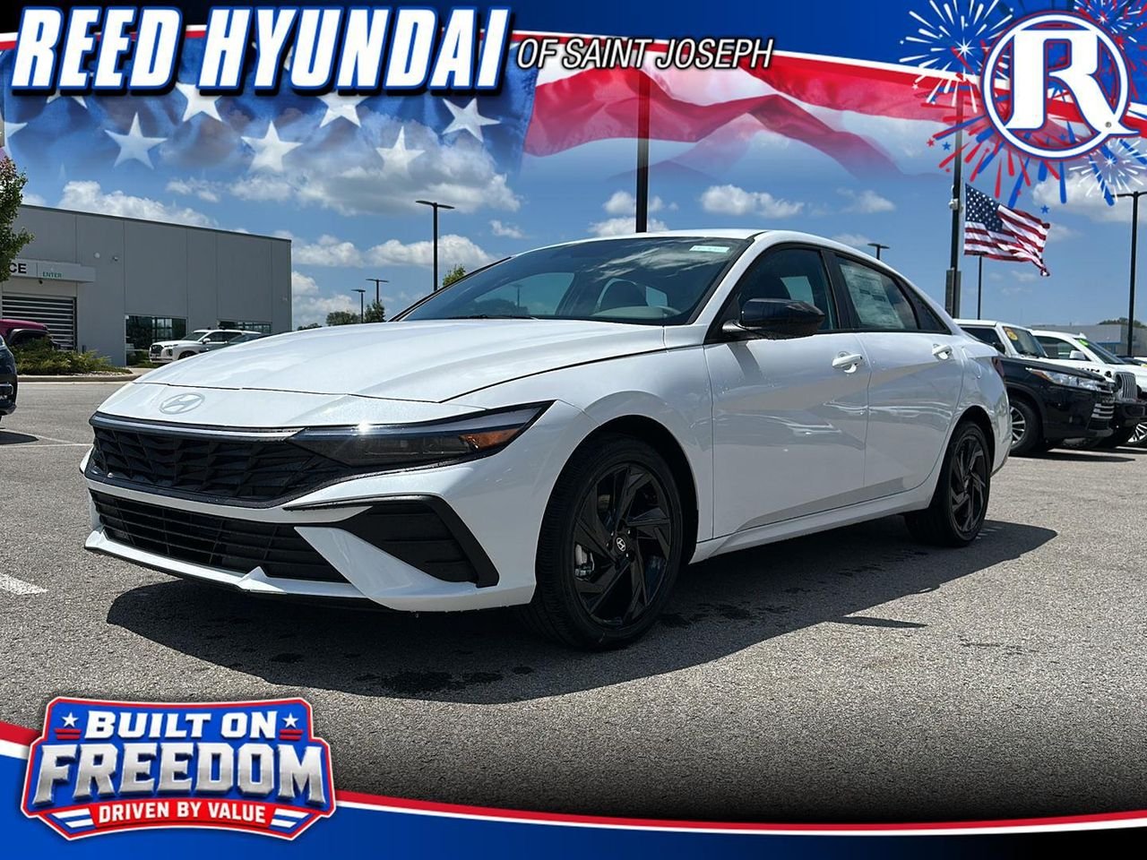 New 2026 Serenity White Hyundai SEL Sport image 1