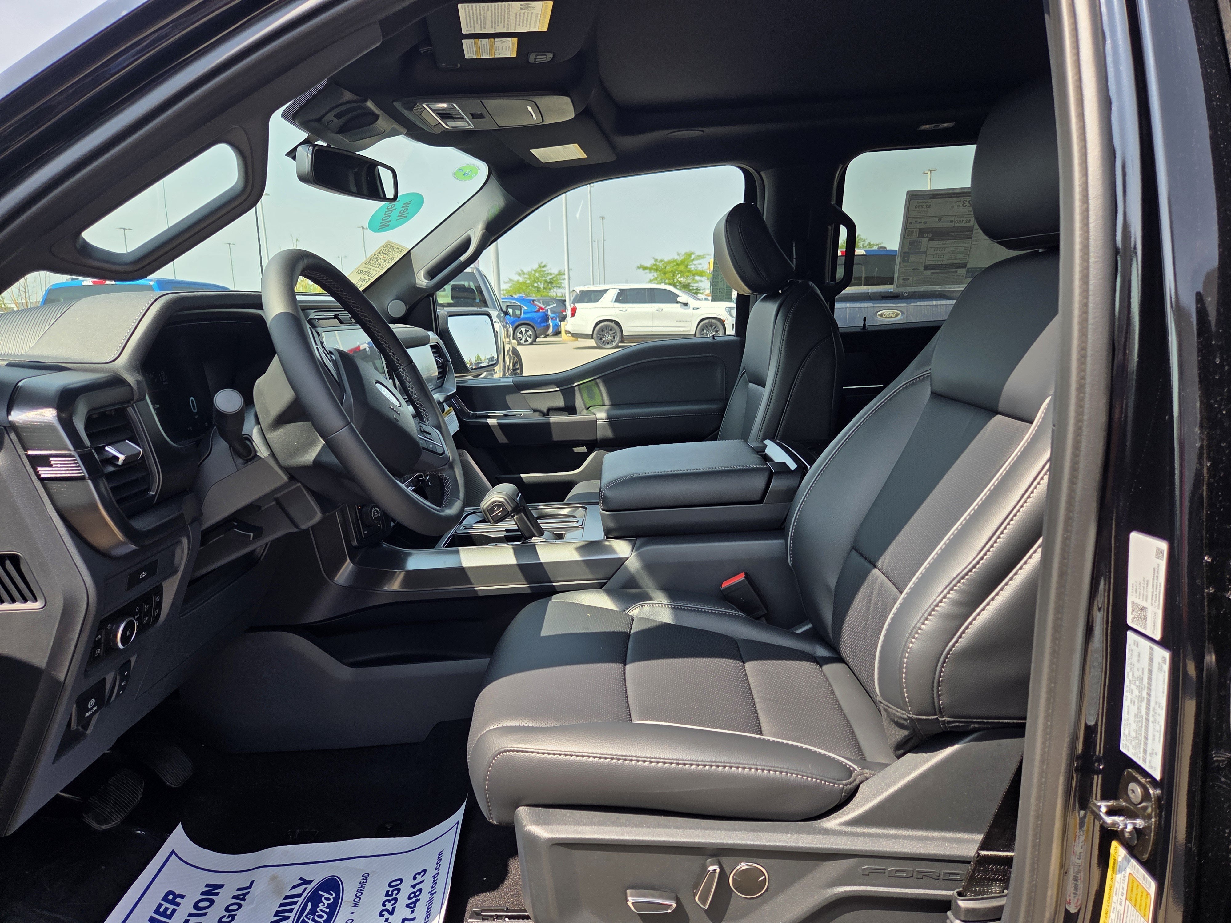 New 2026 Agate Black Metallic Ford LARIAT image 5