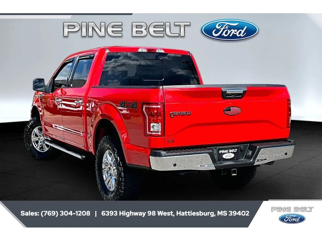Used 2015 Race Red Ford XLT image 2