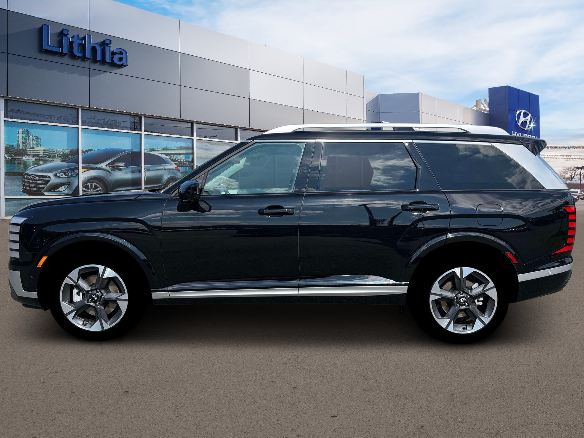 New 2026 Abyss Black Pearl Hyundai Limited AWD image 3