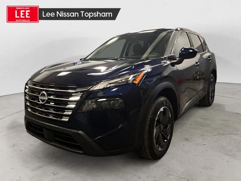 Used 2025 Deep Ocean Blue Pearl Nissan SV image 1