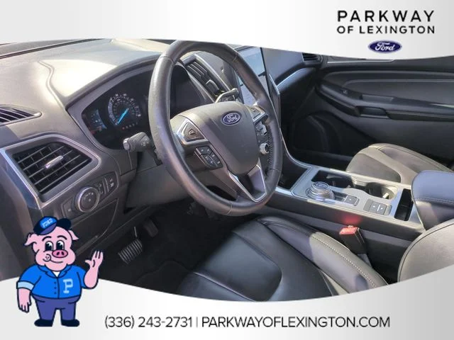 Used 2022 Blue Ford Titanium image 16