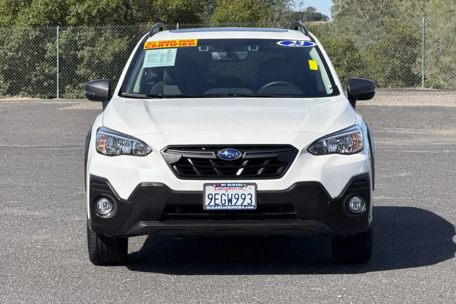 Certified Used 2023 Crystal White Pearl Subaru Sport image 8