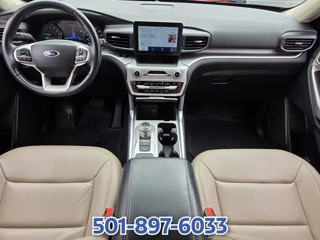 Used 2021 Red Ford XLT image 12