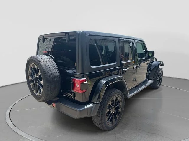 Used 2023 Black Jeep Sahara 4xe image 4