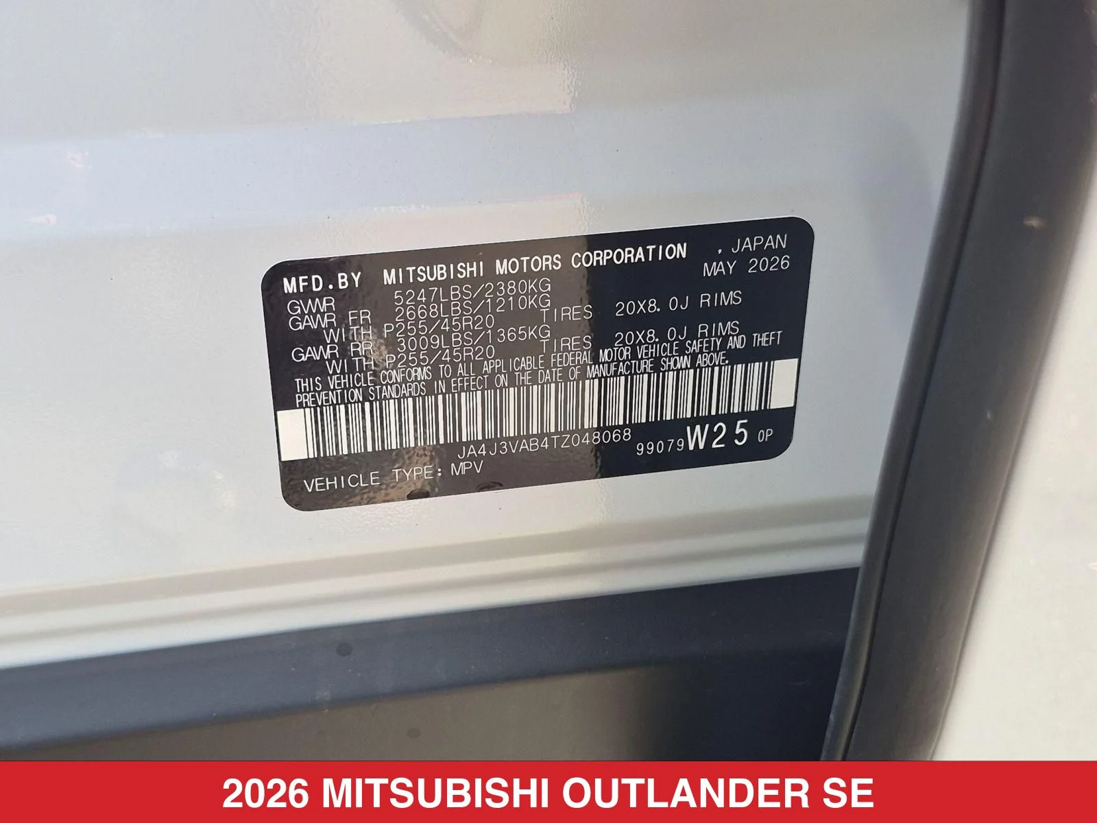 New 2026 White Mitsubishi SE image 27