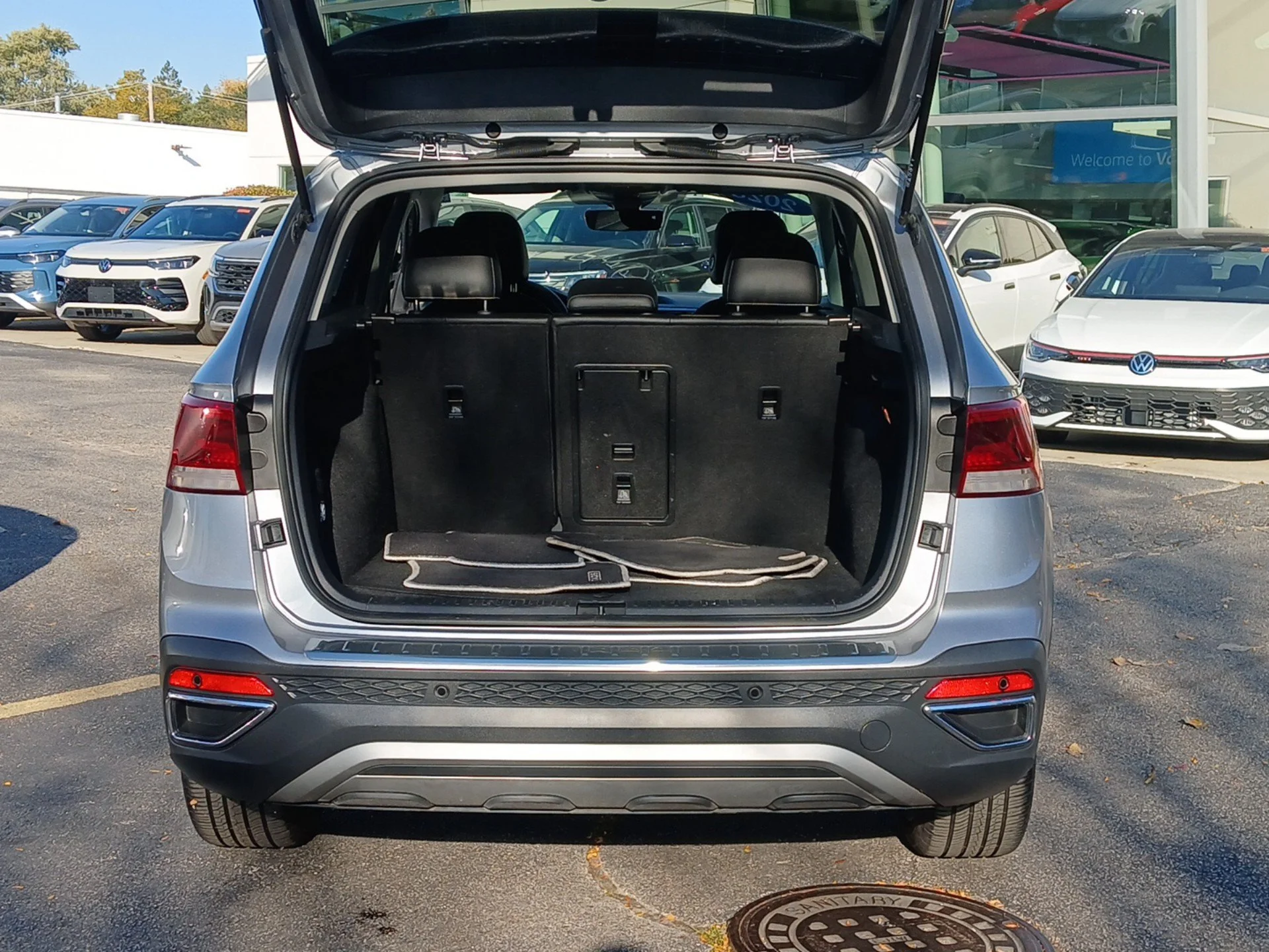 Certified Used 2023 Silver Volkswagen SEL image 23