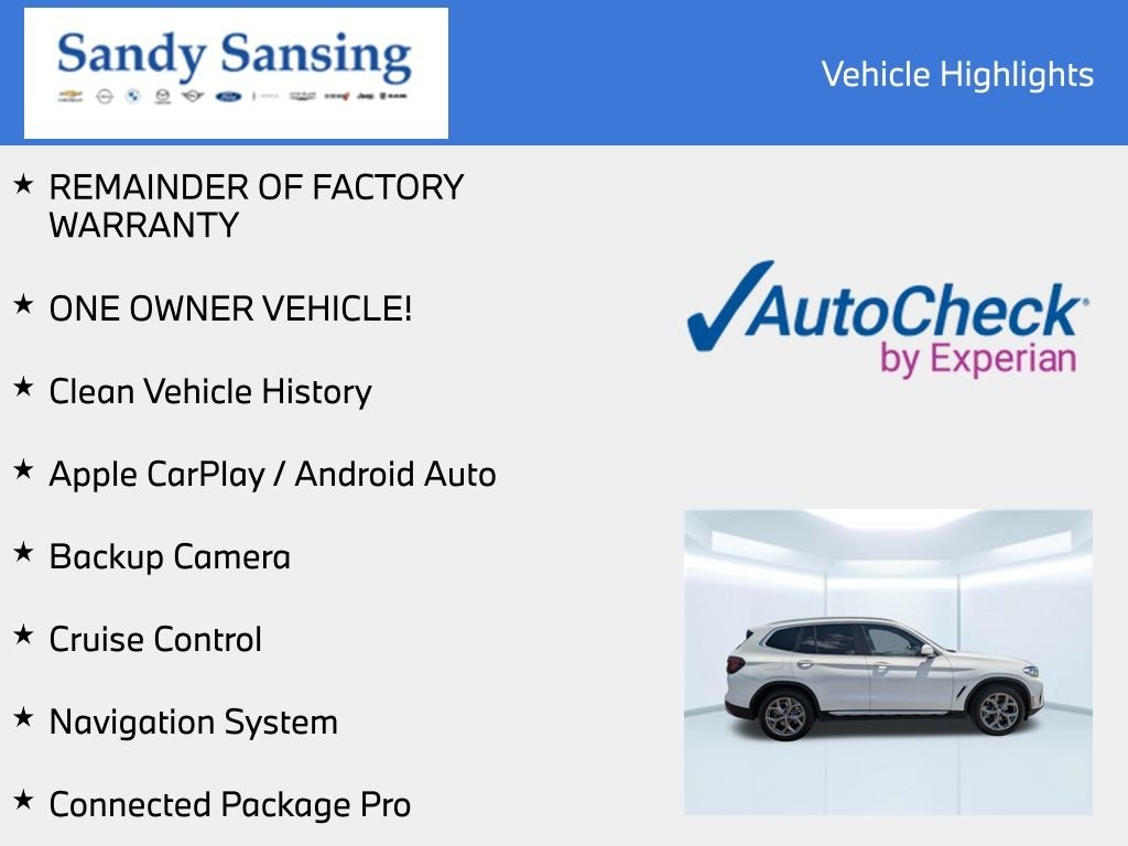 Used 2024 White BMW sDrive30i image 8
