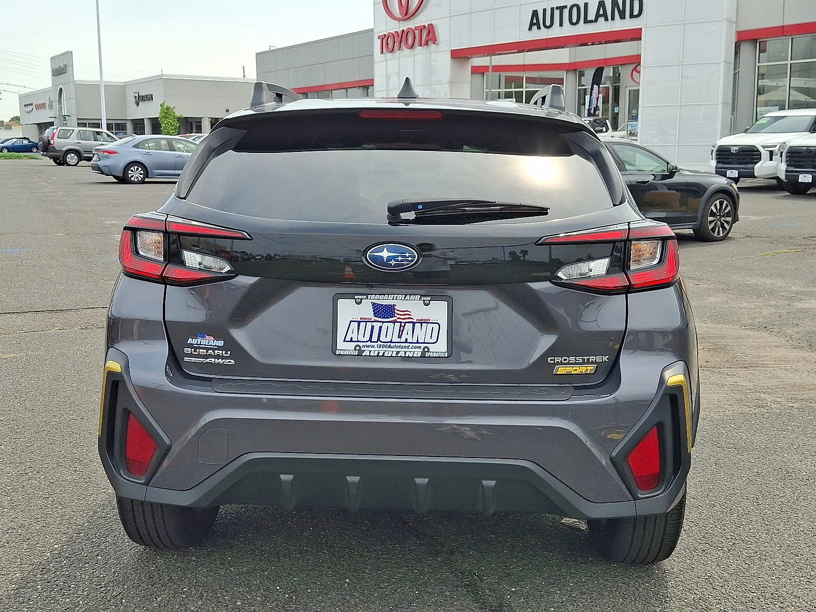 Used 2025 Magnetite Gray Metallic Subaru Sport image 6