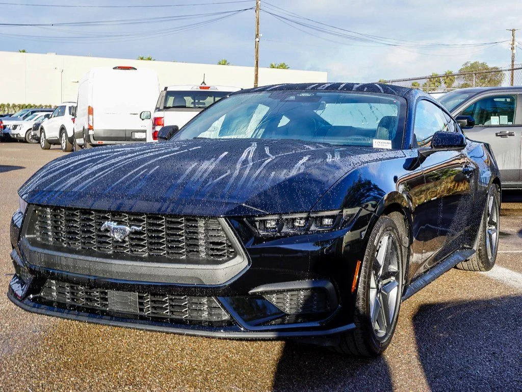 New 2026 Black Ford EcoBoost Premium image 3