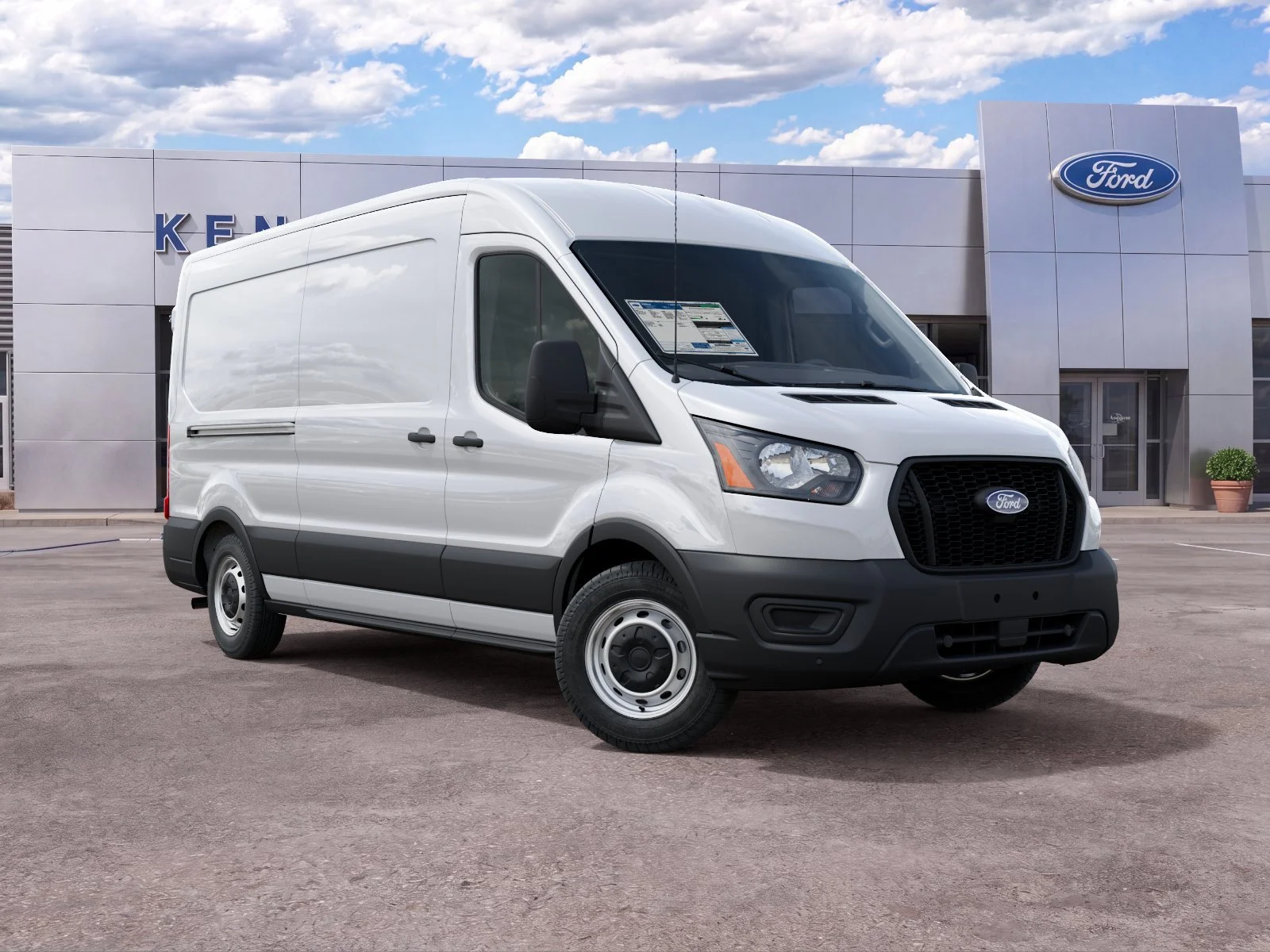 New 2027 Oxford White Ford Base image 4