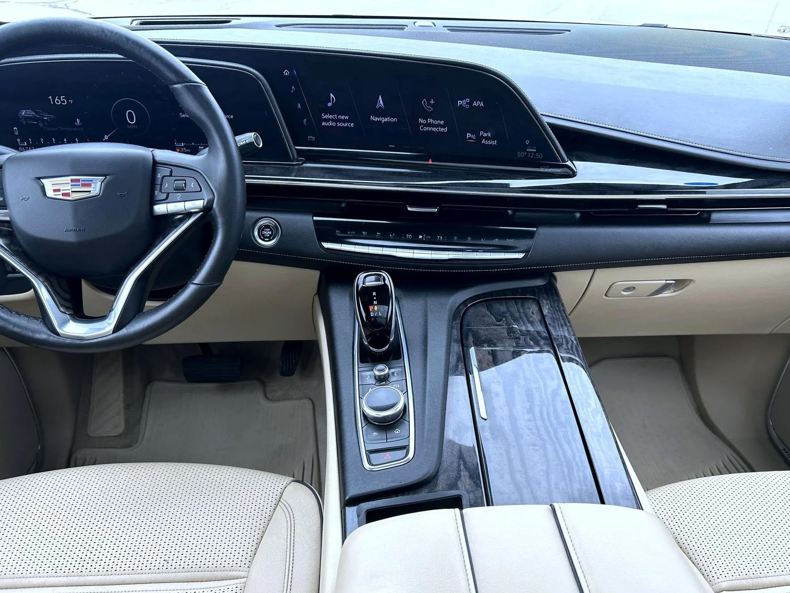 Used 2021 White Cadillac Premium Luxury image 18