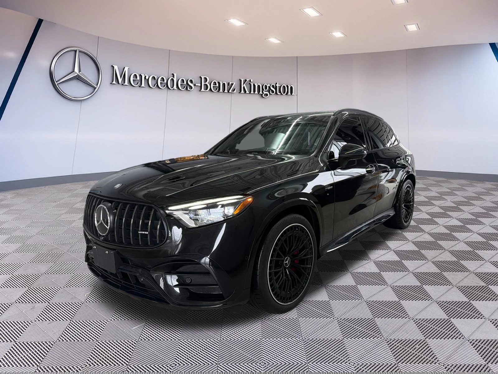 Certified Used 2025 Black Mercedes-Benz AMG GLC 43 4MATIC+ SUV image 2
