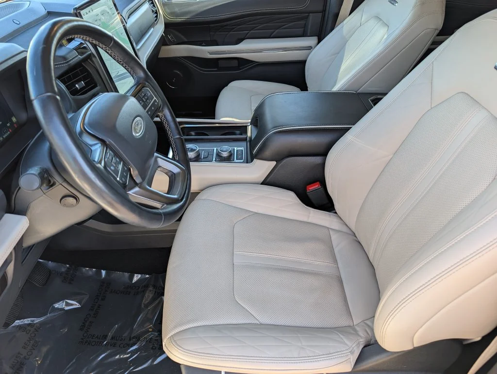 Used 2024 White Metallic Ford Platinum image 14