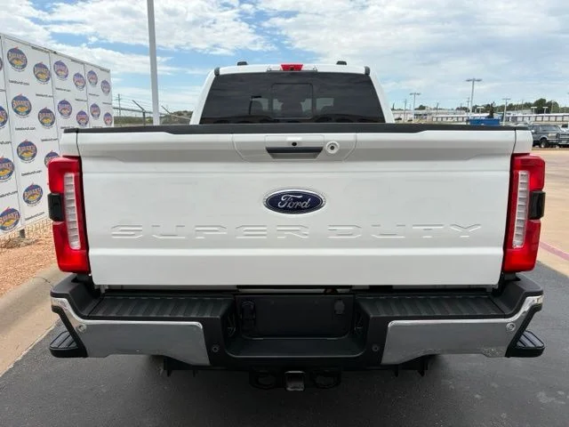 Certified Used 2024 White Metallic Ford Lariat image 5