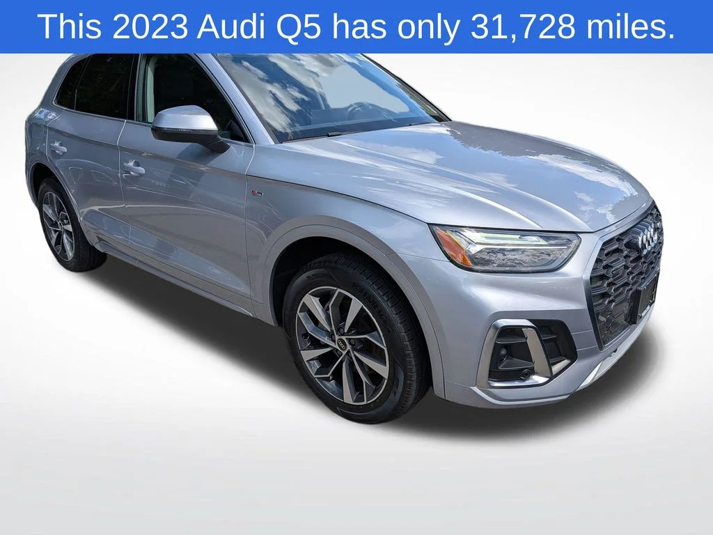 Used 2023 Silver Audi 45 S line Premium image 1