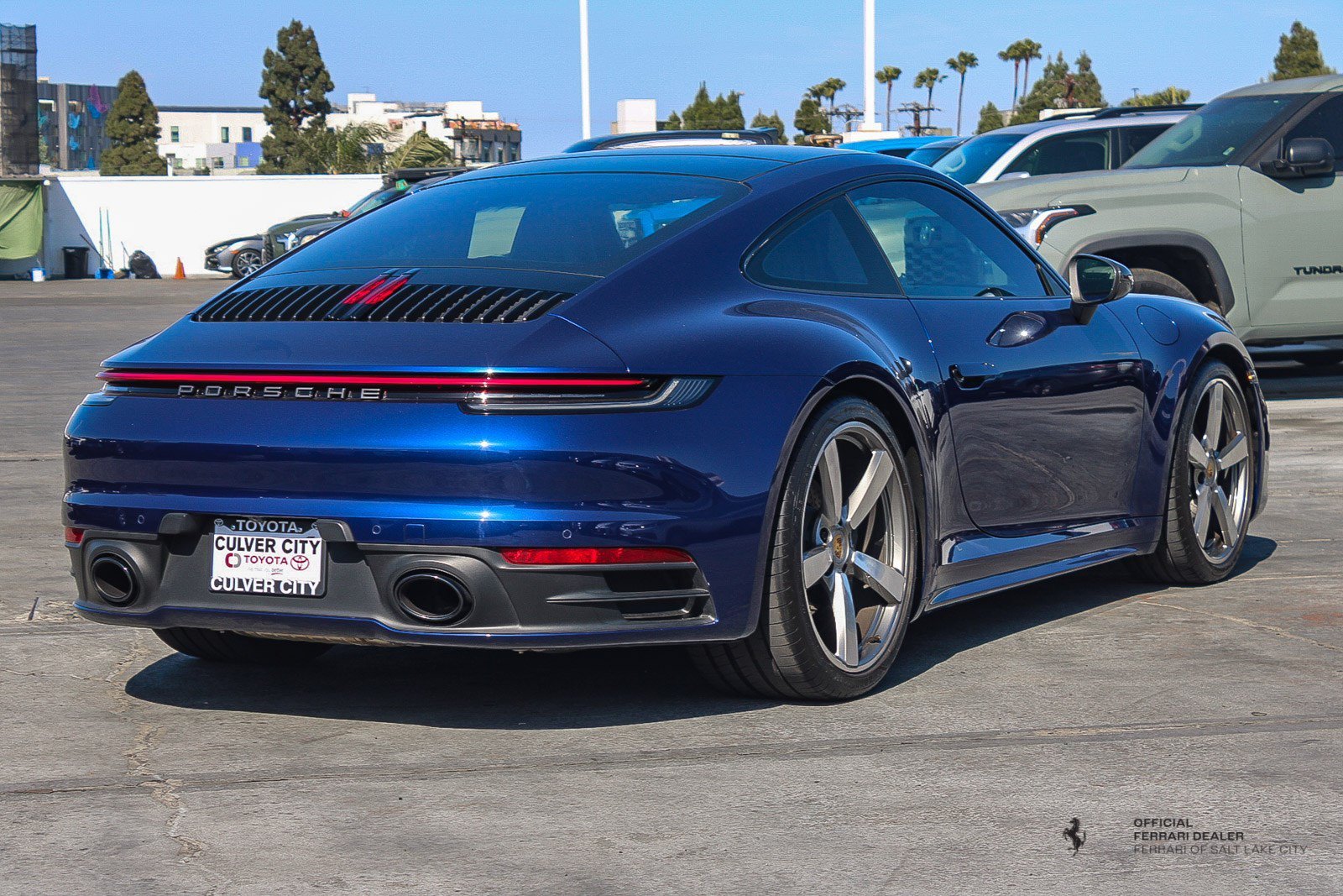 Used 2023 Gentian Blue Metallic Porsche 911 Carrera T (MY23) image 8