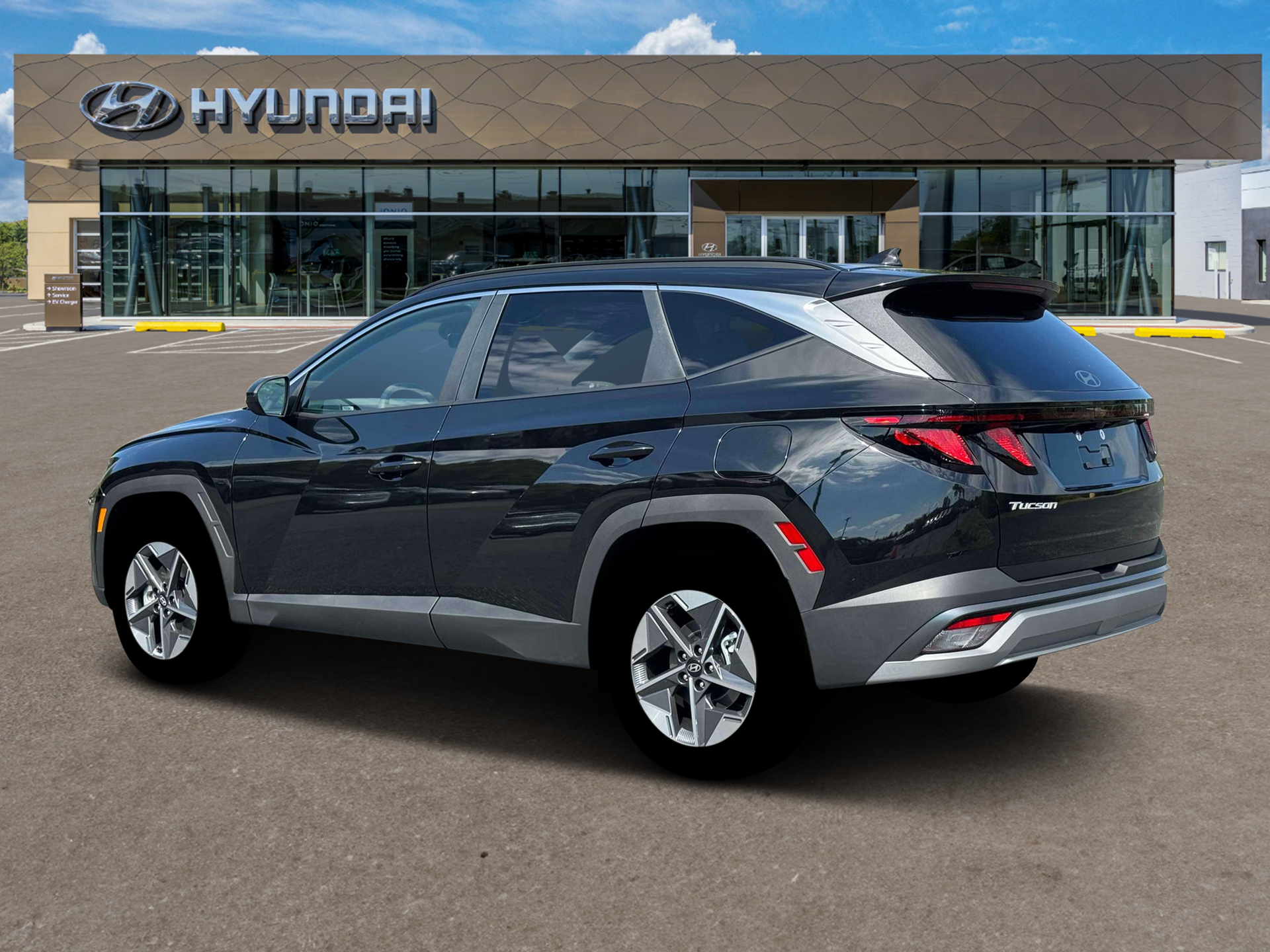 New 2026 Phantom Black Hyundai SEL Plus AWD image 4