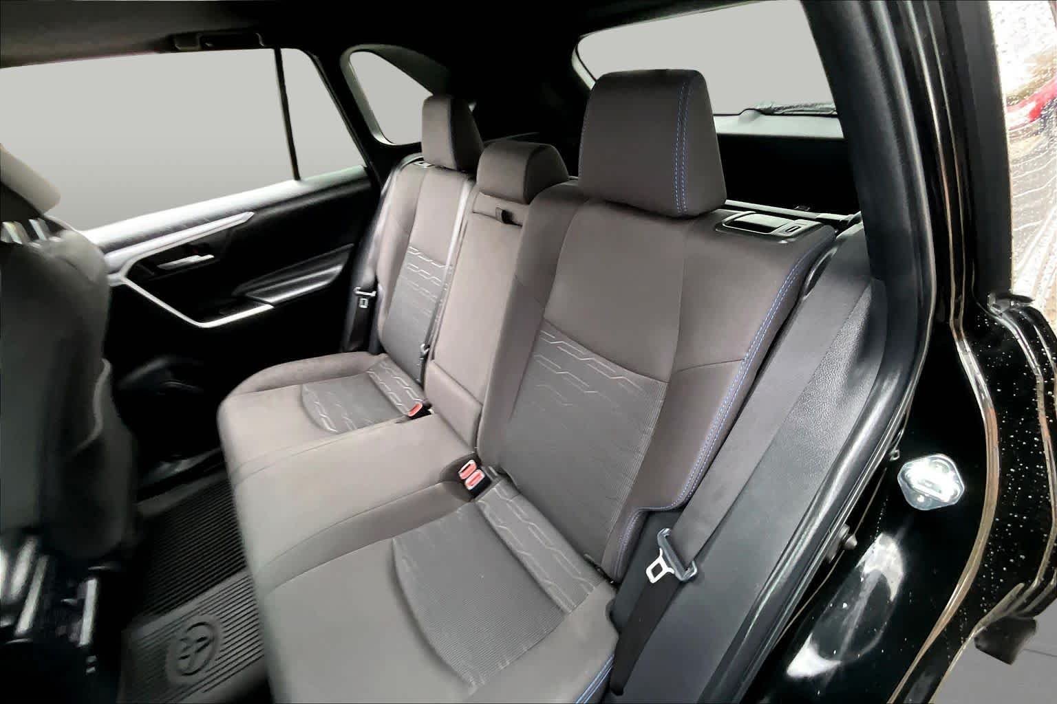 Used 2025 Midnight Black Metallic Toyota Hybrid SE image 18