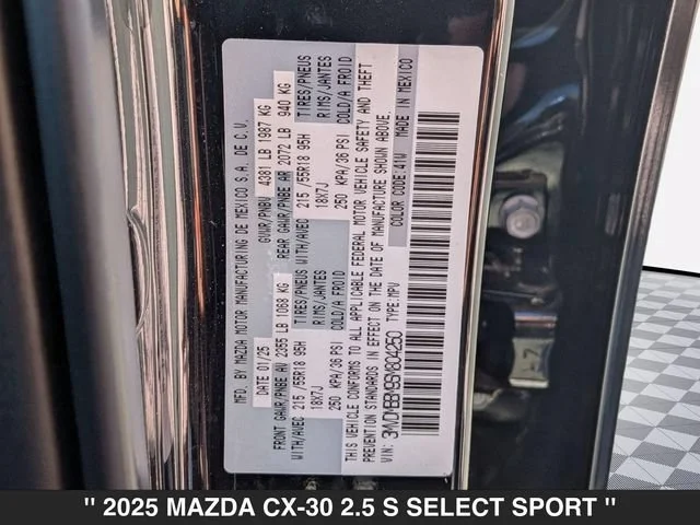 Used 2025 Black Mazda 2.5 S Select Sport image 74