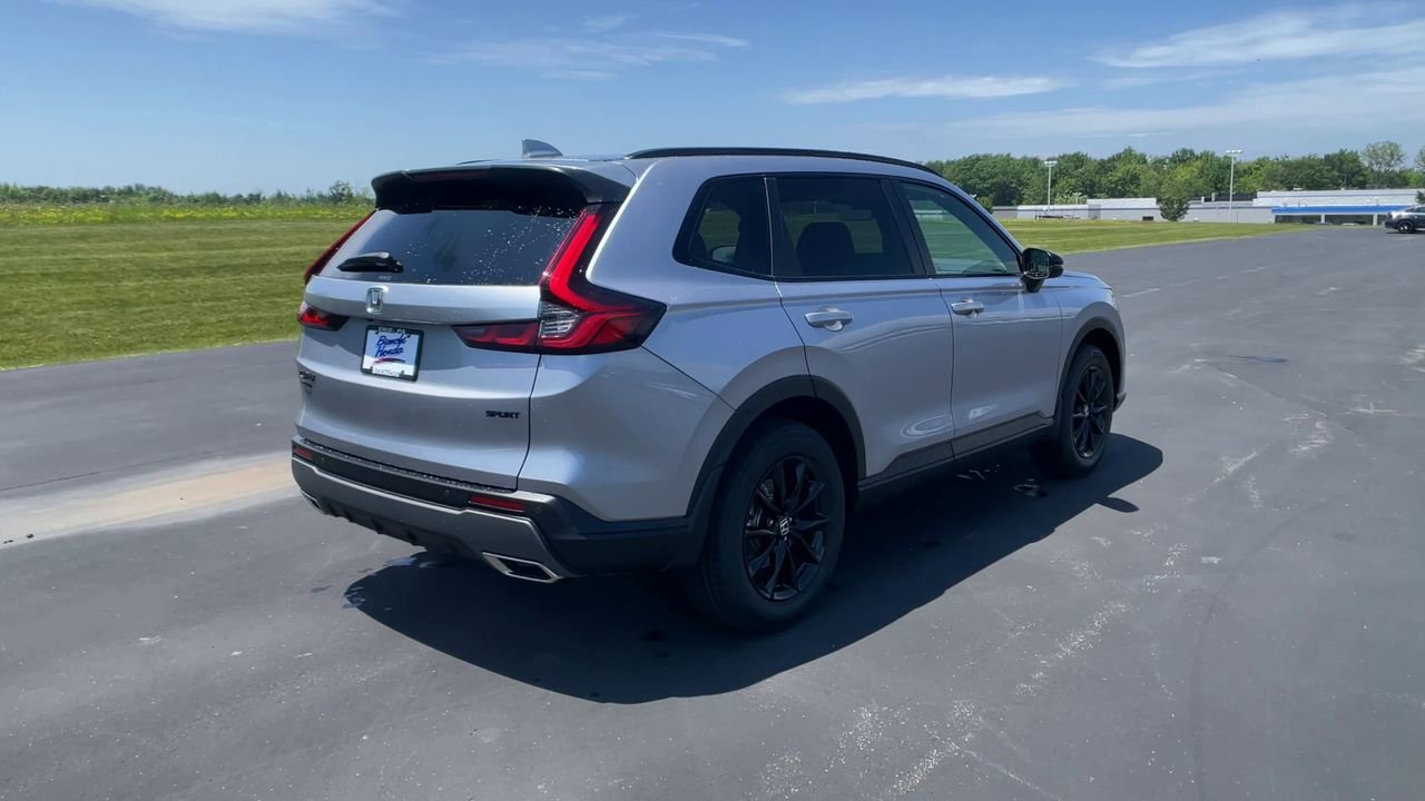 New 2026 Solar Silver Metallic Honda AWD Sport-L Hybrid image 8