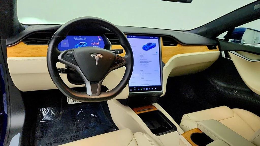 Used 2020 Deep Blue Metallic Tesla AWD Performance w/ Full Self-Driving & 21