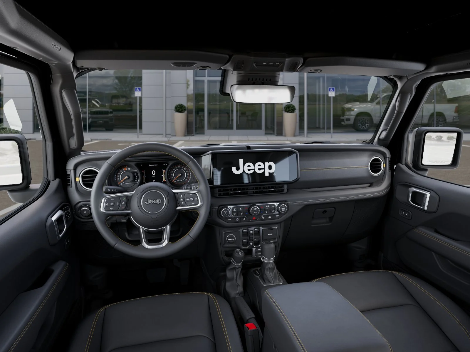 New 2026 Black Clear-Coat Exterior Paint Jeep Sahara image 44