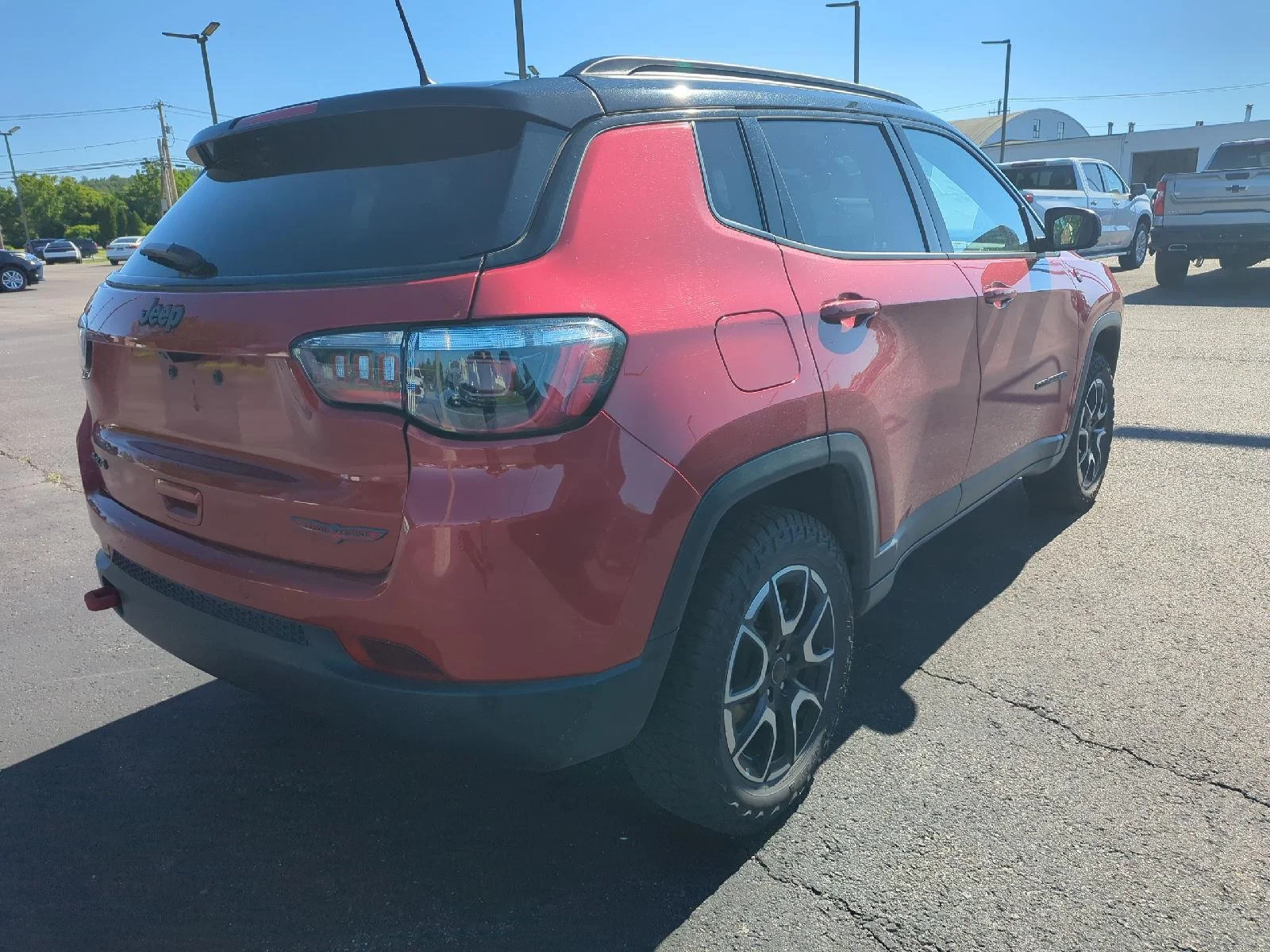 Used 2025 Red Jeep Trailhawk 4x4 image 7