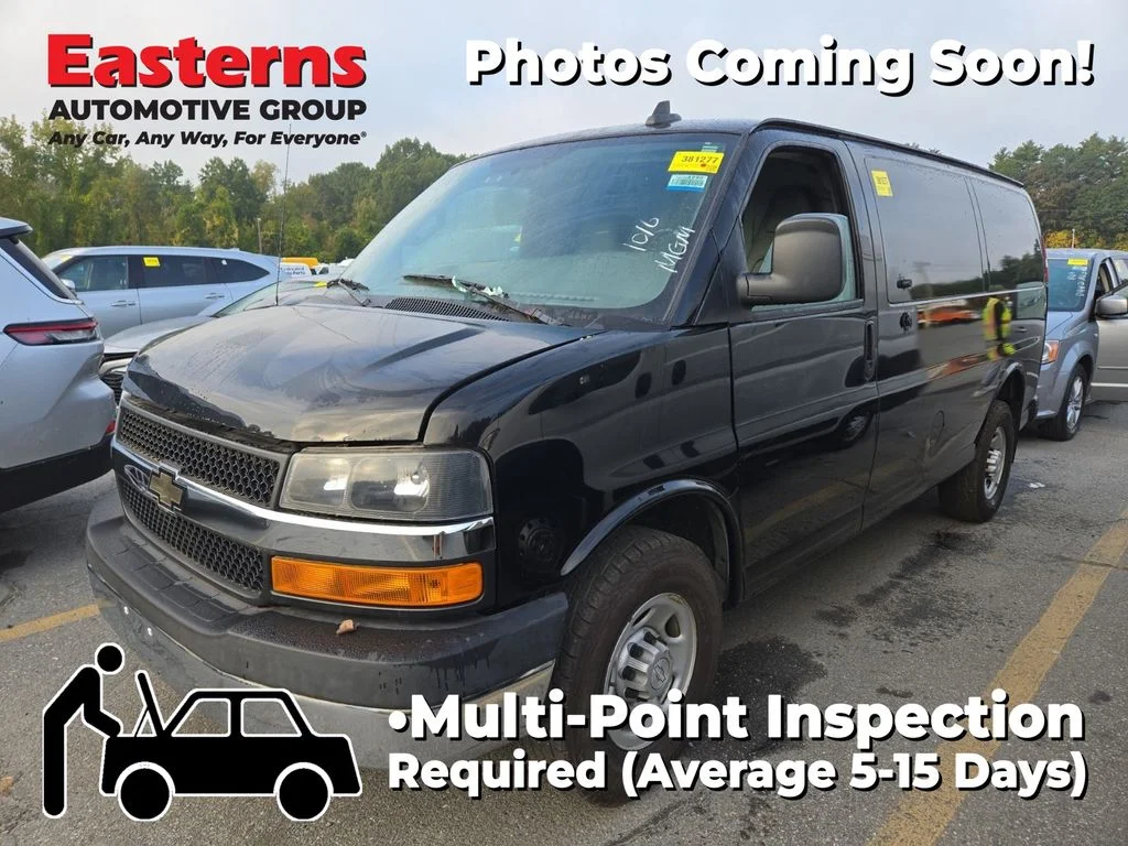 Used 2016 Black Chevrolet Work Van image 1