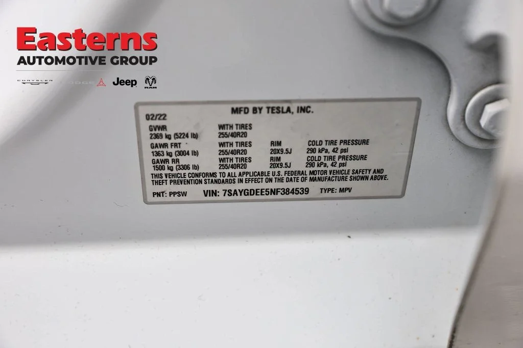 Used 2022 White Tesla Long Range image 30