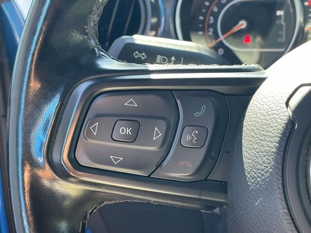 Used 2021 Blue Pearl Jeep Unlimited Sport Altitude image 23