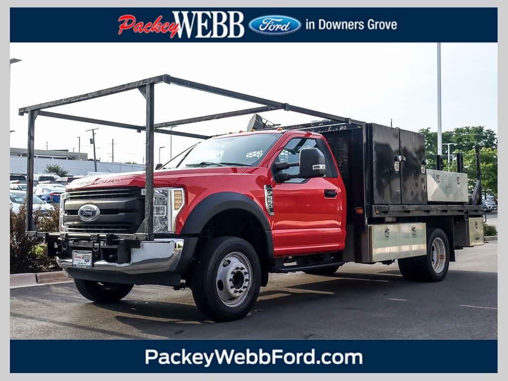 Used 2019 Race Red Ford XL image 1