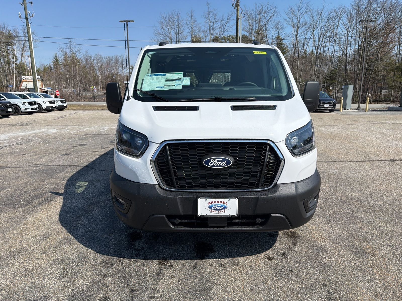 New 2026 Oxford White Ford Cargo Van image 2