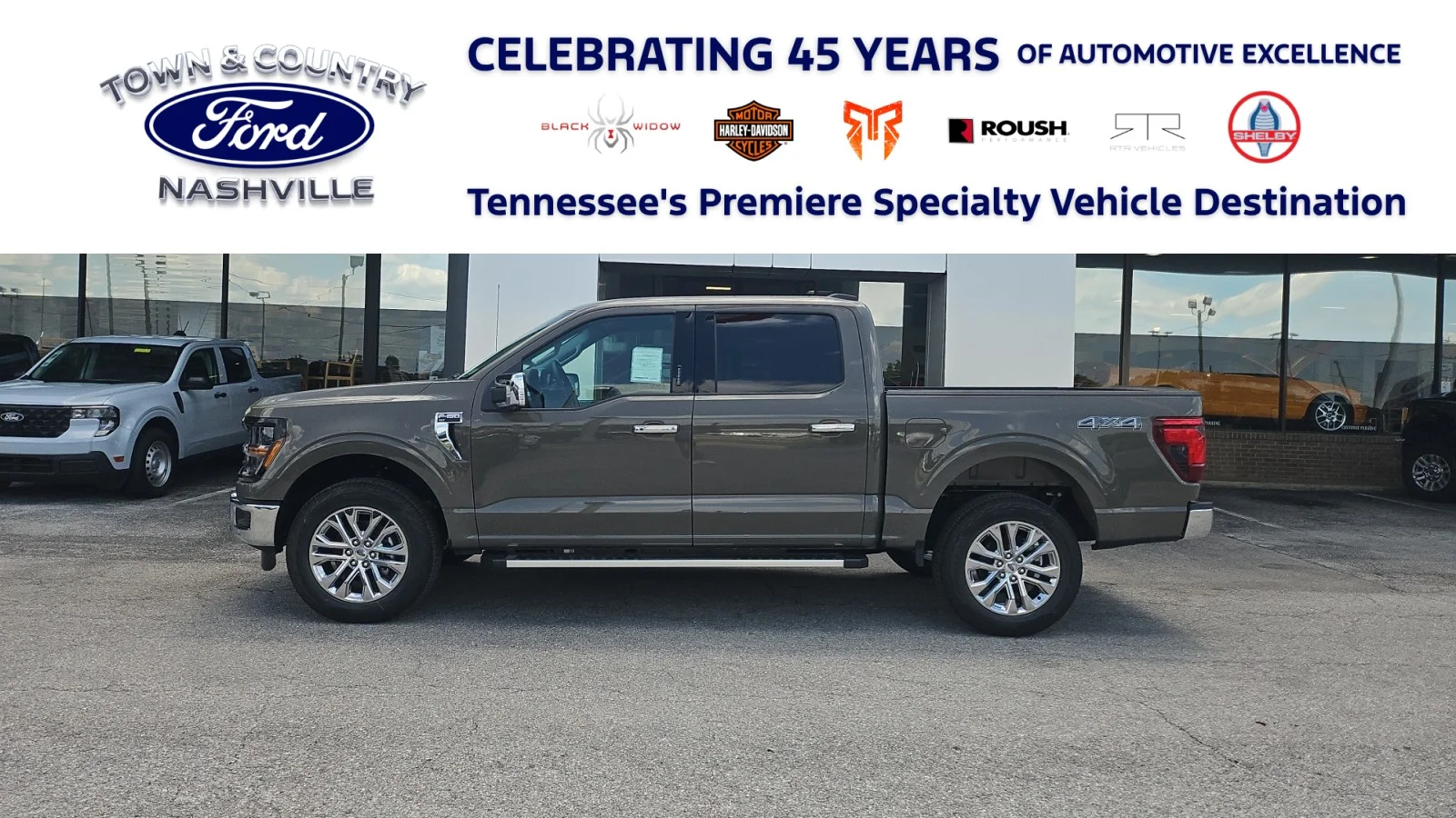 New 2026 Marsh Gray Ford XLT 4WD image 1