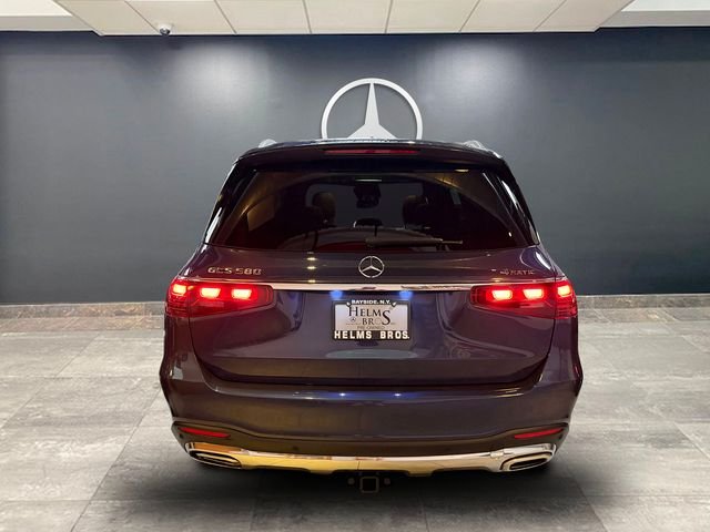 Certified Used 2024 Blue Mercedes-Benz GLS 580 image 5