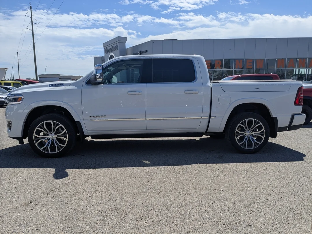 New 2026 White RAM Tungsten - - 3.0L Hurricane HO T-Turbo - Trailer Tow Group - E-Locker Rear Axle & More! image 5