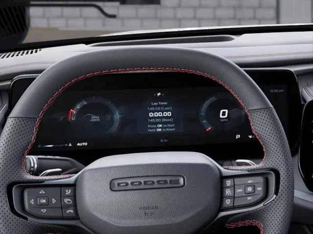 New 2027 Diamond Black Crystal Pearlcoat Dodge Scat Pack Plus image 17