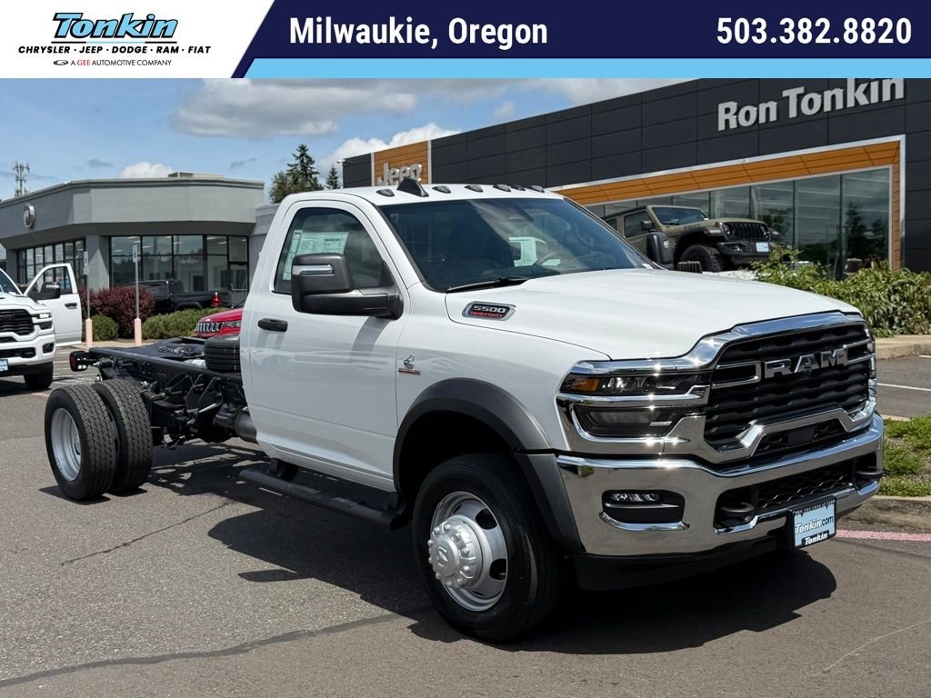 New 2026 Bright White Clearcoat RAM Tradesman image 1