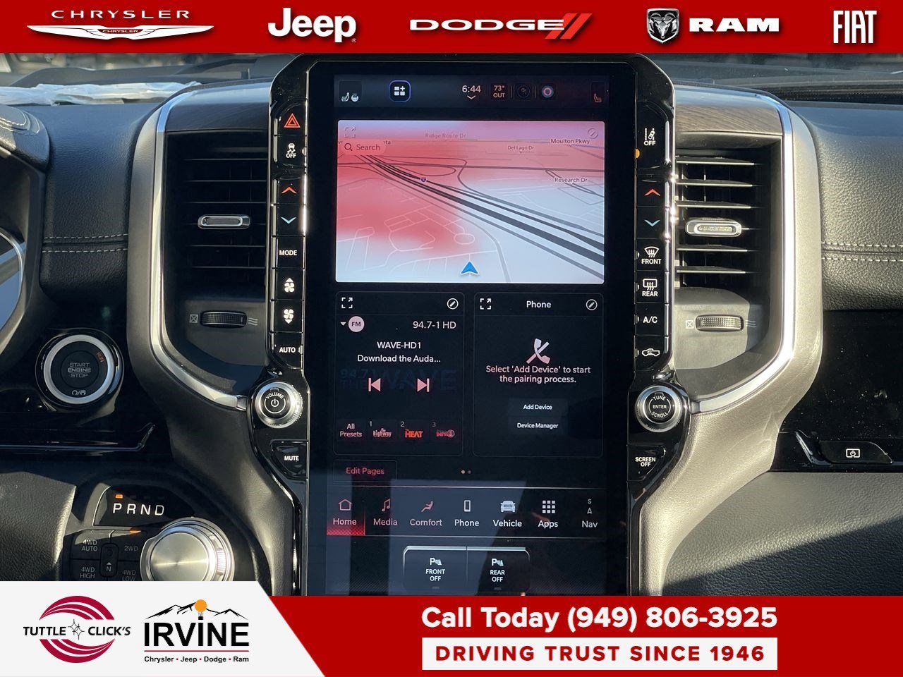 New 2026 Bright White Clear-Coat Exterior Paint RAM Laramie image 14