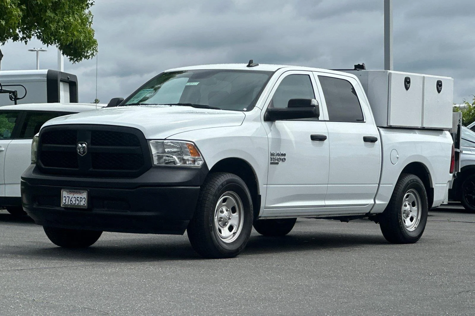Used 2022 Bright White Clearcoat Ram Tradesman image 8