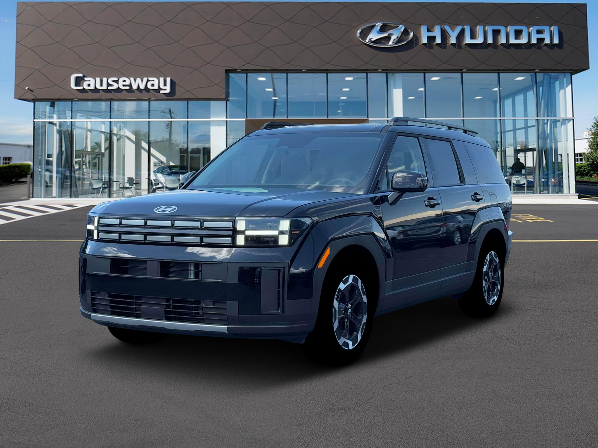 New 2026 Black Hyundai SEL AWD image 1