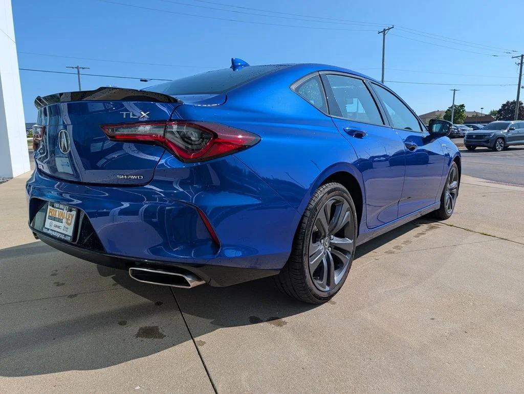 Used 2022 Blue Acura A-Spec Package image 4